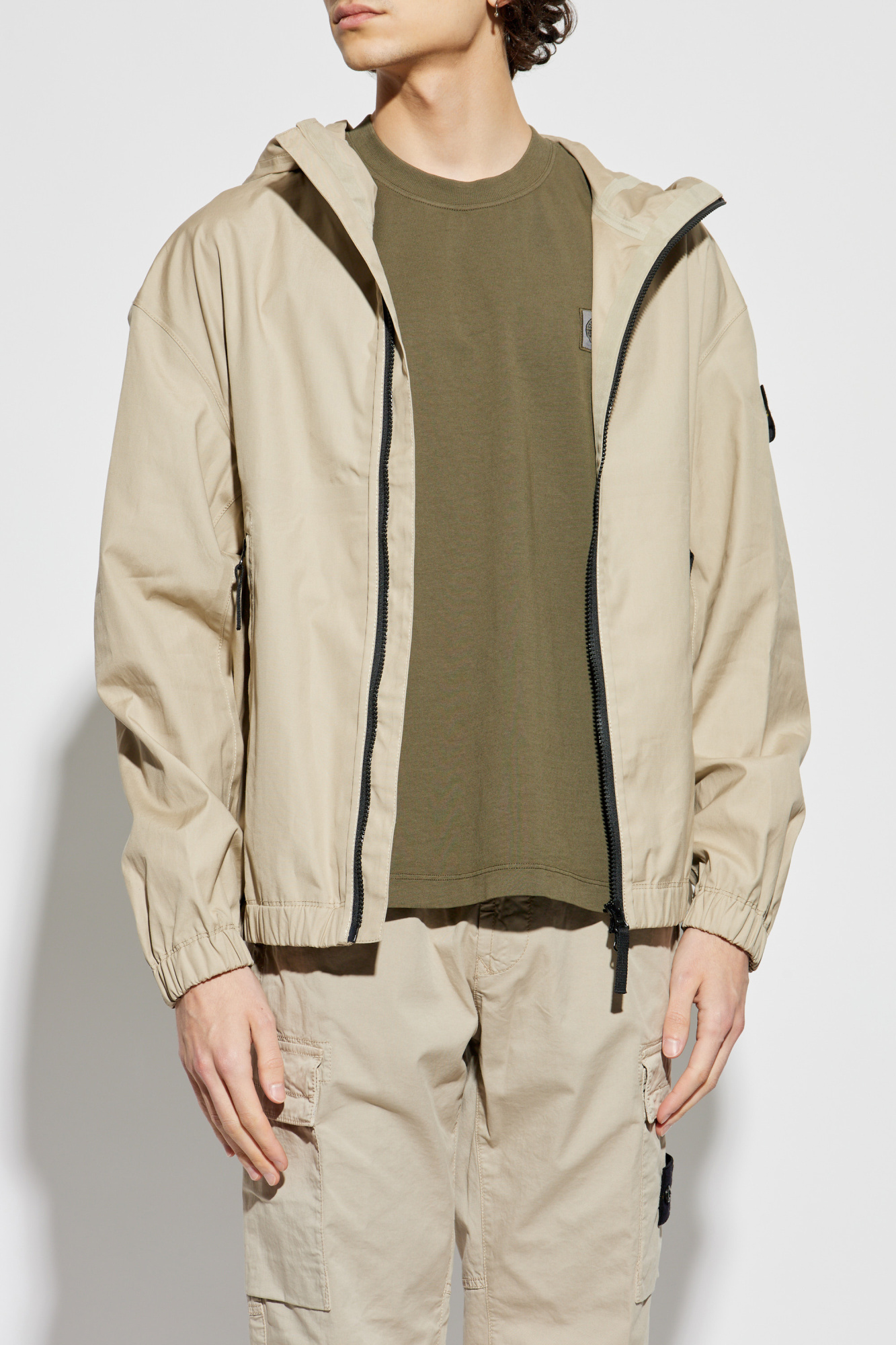 Stone Island Jacket with Hood | Men's Clothing | Vitkac Stone Island Jacket with Hood | Men's Clothing | Vitkac